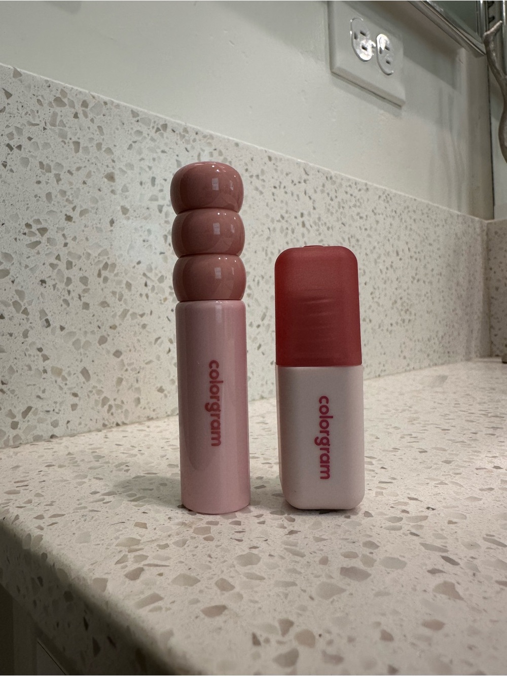 Colorgram Lip Bundle - Sulky Lychee Stain & Geek Rose Blur tint